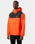 Helly Hansen Wanderjacke-/Regenjacke Vancouver (wasserdicht, atmungsaktiv) flamerot Herren
