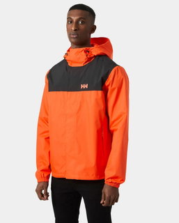 Helly Hansen hiking jacket/rain jacket Vancouver (waterproof, breathable) flame red Men