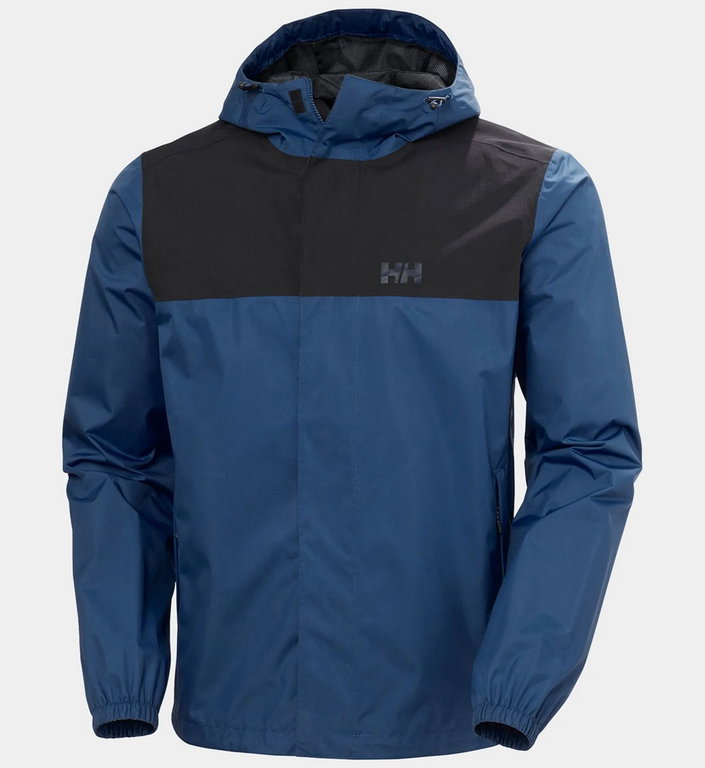 Helly Hansen hiking jacket/rain jacket Vancouver (waterproof, breathable) dark blue Men
