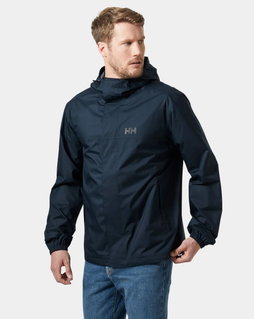 Helly Hansen hiking jacket/rain jacket Vancouver (waterproof, breathable) navy blue men