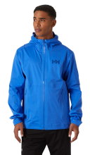 Kurtka Softshell Helly Hansen Momentum 3-warstwowa (odporna na wiatr i wodę) niebieska męska