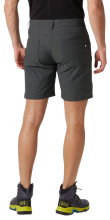 Spodnie wędrówkowe Helly Hansen Holmen 5 Pocket Short (ochrona UV) krótkie ciemnoszare męskie