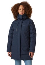 Kurtka zimowa Helly Hansen Adore Tech Parka (wodoodporna, ciepła, izolacja High Loft) granatowa Damska