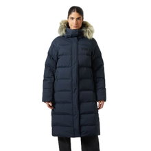 Helly Hansen Wintermantel Aria Long Parka (sehr warm, synthetische Isolierung) navyblau Damen