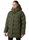 Helly Hansen Wintermantel Aspire Puffy Steppparka (sehr warm, High Loft Isolierung) dunkelgrün Damen