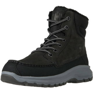 Helly Hansen zimowe buty Garibaldi V3 (skóra, wodoodporne) czarny/węgiel męskie