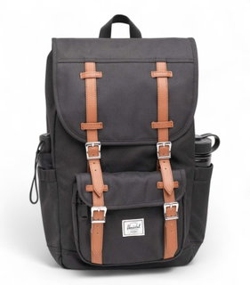 Herschel Alltags-Rucksack Little America™ Mid - schwarz/braun 21 Liter