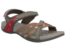Hi-Tec Sandale Savanna II taupe/olive/sunset Damen