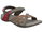 Hi-Tec Sandale Savanna II taupe/olive/sunset Damen