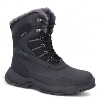Buty zimowe Hi-Tec do wędrówek Aviemore WP (wodoodporne, ocieplane) czarne/ciemnoszare damskie