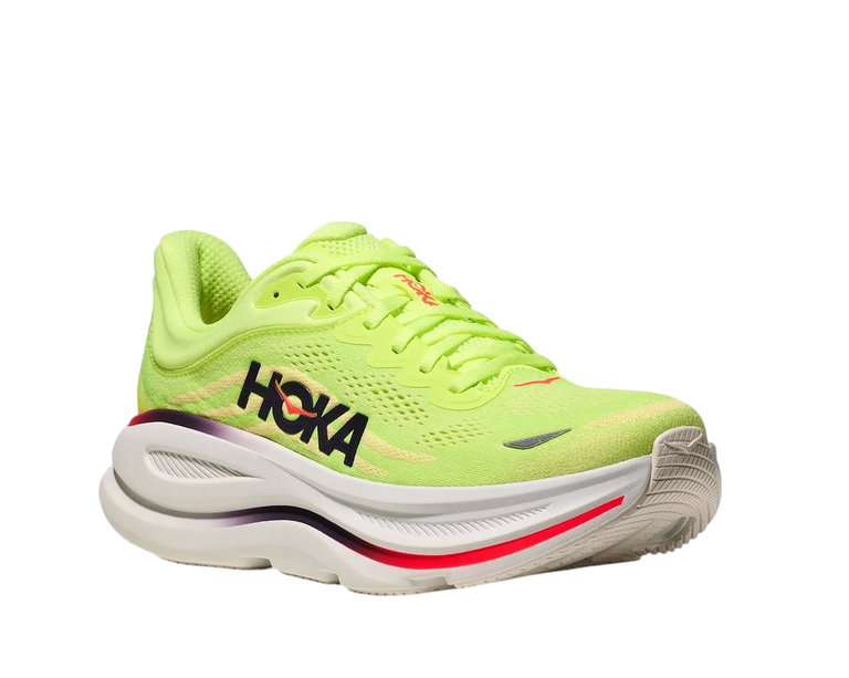 Hoka Laufschuhe Bondi 9 (Dämpfung) neongrün Herren