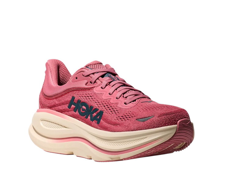 Hoka Laufschuhe Bondi 9 (Dämpfung) berry/rot Damen