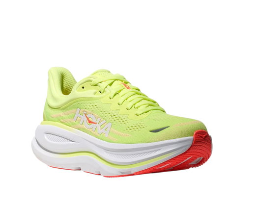 Hoka buty biegowe Bondi 9 (amortyzacja) neonowy żółty damskie