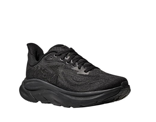 Hoka running shoes Clifton 10 (cushioning) black men's