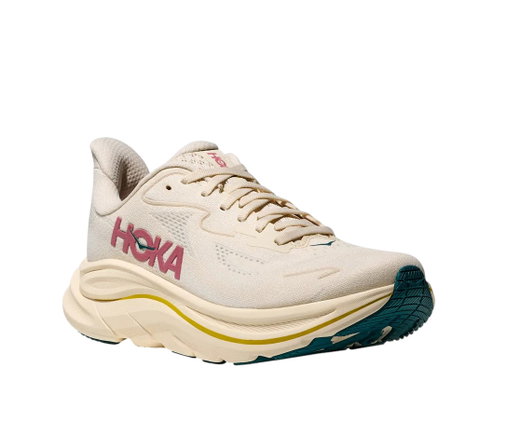 Hoka running shoes Clifton 10 (cushioning) beige ladies