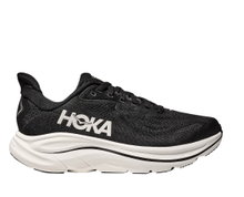 Hoka running shoes Clifton 10 (cushioning) black/white ladies