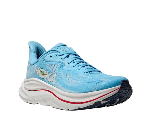 Hoka running shoes Clifton 10 (cushioning) blue ladies