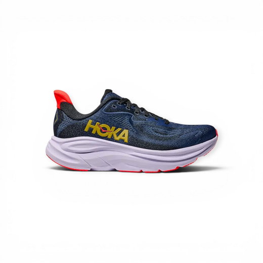 Hoka Laufschuhe Clifton 10 (Dämpfung) nachtblau/rot Damen