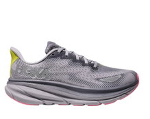 Hoka running shoes Clifton 9 GTX (waterproof, reflective details) grey ladies