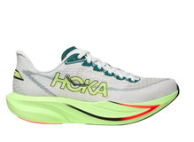 Hoka Running Shoes Mach 7 (Cushioning) Light Grey/Neon Green Men's