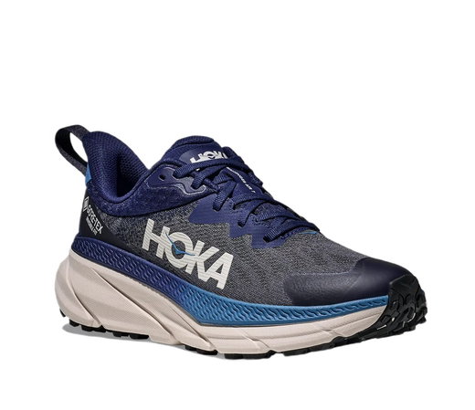 Hoka Trail-Laufschuhe Challenger 7 GTX (wasserdicht) dunkelblau Herren