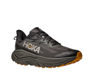 Hoka Trail Running Shoes Challenger 8 GTX (waterproof) asphalt grey men's