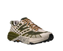 Hoka Trail Running Shoes Speedgoat 2 green/cream men's