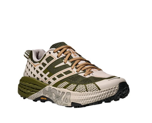 Hoka buty do biegania w terenie Speedgoat 2 zielono/kremowe męskie