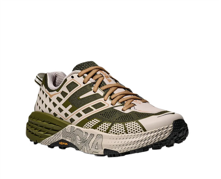 Hoka Trail-Laufschuhe Speedgoat 2 grün/cream Herren