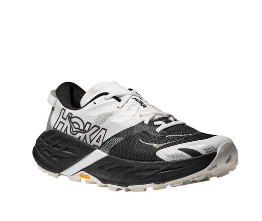 Hoka Trail-Laufschuhe Speedgoat 7 schwarz/weiss Herren