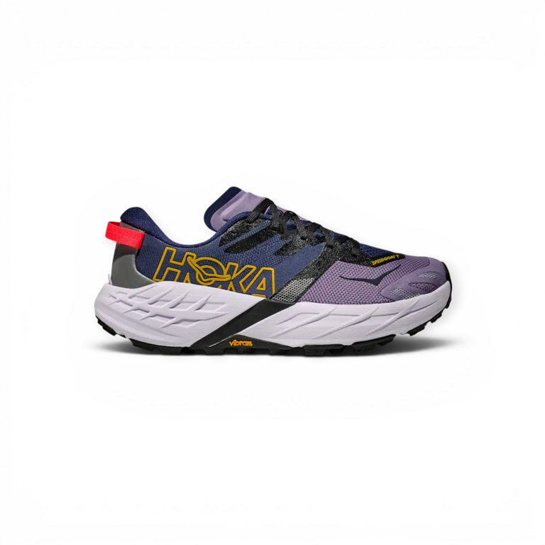 Hoka Trail-Laufschuhe Speedgoat 7 violett/dunkelblau Damen