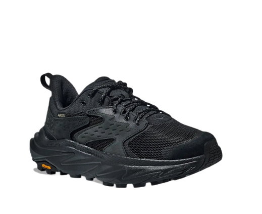 Hoka Wanderschuhe Anacapa 2 Low GTX (Nubukleder, wasserdicht) schwarz Herren