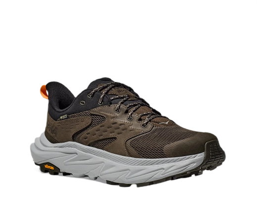 Hoka Wanderschuhe Anacapa 2 Low GTX (Nubukleder, wasserdicht) braun Herren