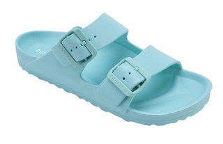 Holster Sandal Sundreamer Slide light blue ladies