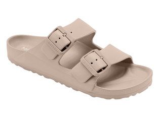 Holster Sandal Sundreamer Slide beige/brown ladies