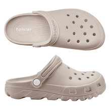 Holster Sandale Sundrifter Clog sandbraun Damen