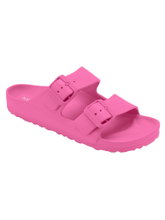 Holster Sandale Sundreamer Slide hot pink Damen