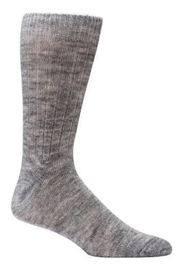 HomeOfSocks Wool Socks with Alpaca Light Grey - 2 Pairs