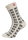 HomeOfSocks Wollsocken Skandinavisch Dänemark wollweiss/schwarz - 1 Paar