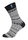 HomeOfSocks Wollsocken Skandinavisch Flag Island anthrazitgrau - 1 Paar