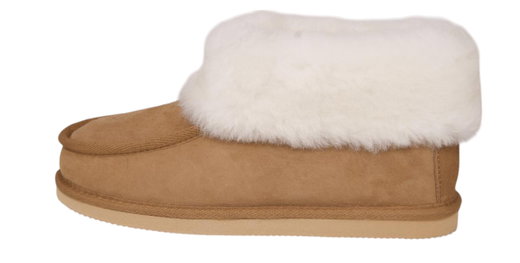 HomeOfSocks Slippers Cabin Shoe (Sheepskin) brown Ladies/Men
