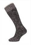 HomeOfSocks Kniestrümpfe Alpaka anthrazitgrau - 1 Paar