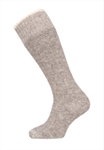 HomeOfSocks Kniestrümpfe Alpaka hellgrau - 1 Paar