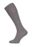 HomeOfSocks Kniestrümpfe Luxuriöse (Merinowolle und Kaschmir) anthrazitgrau - 1 Paar