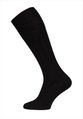 HomeOfSocks Kniestrümpfe Luxuriöse (Merinowolle und Kaschmir) schwarz - 1 Paar