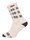 HomeOfSocks Wollsocke Skandinavisch Thick Flag Norwegen ecru/anthrazitgrau - 1 Paar