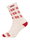 HomeOfSocks Wollsocke Skandinavisch Thick Flag Norwegen ecru/rot - 1 Paar