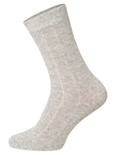 HomeOfSocks Wollsocke Luxuriöse (Merinowolle und Kaschmir) grau - 2 Paar