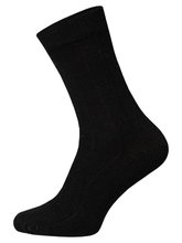 HomeOfSocks Wollsocke Luxuriöse (Merinowolle und Kaschmir) schwarz - 2 Paar