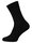 HomeOfSocks Wollsocke Luxuriöse (Merinowolle und Kaschmir) schwarz - 2 Paar